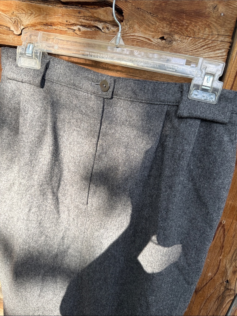 Jaeger made in Great Britain pure new wool fully lined pencil skirt vintage - Picture 3 of 4